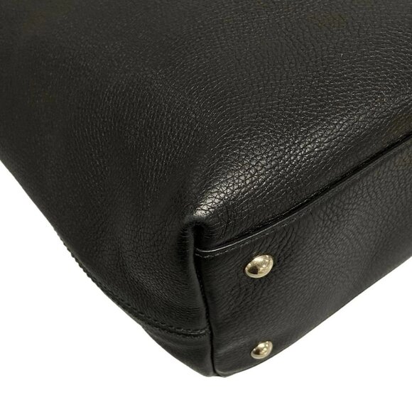 Auth GUCCI Soho 282303 Black Leather Tote Bag - Picture 3 of 15